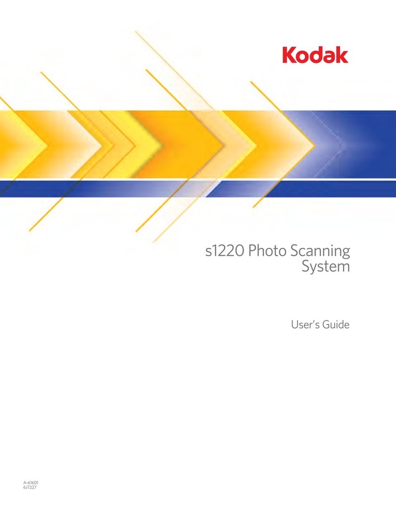 Kodak S1220 - Photo Scanning System User manual