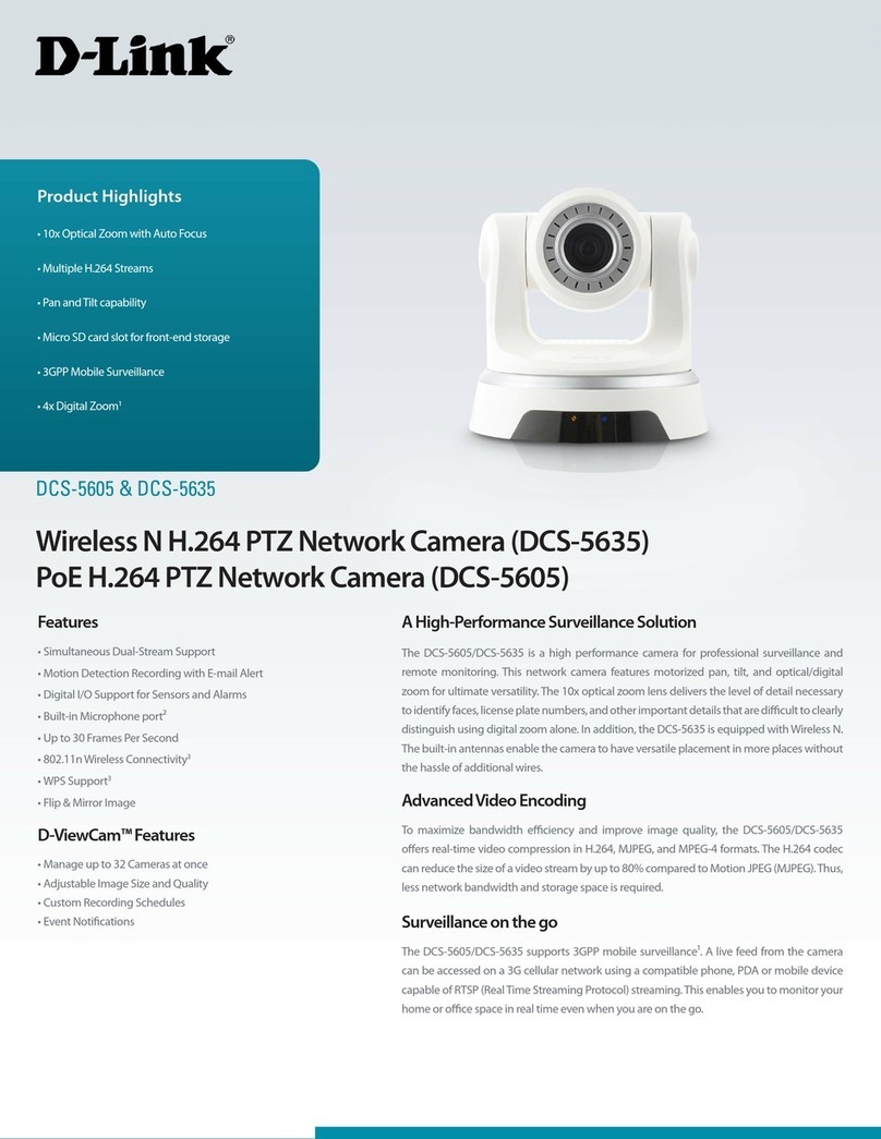 D-Link SECURICAM DCS-5635 User manual D-Link SECURICAM DCS-5635 User manual