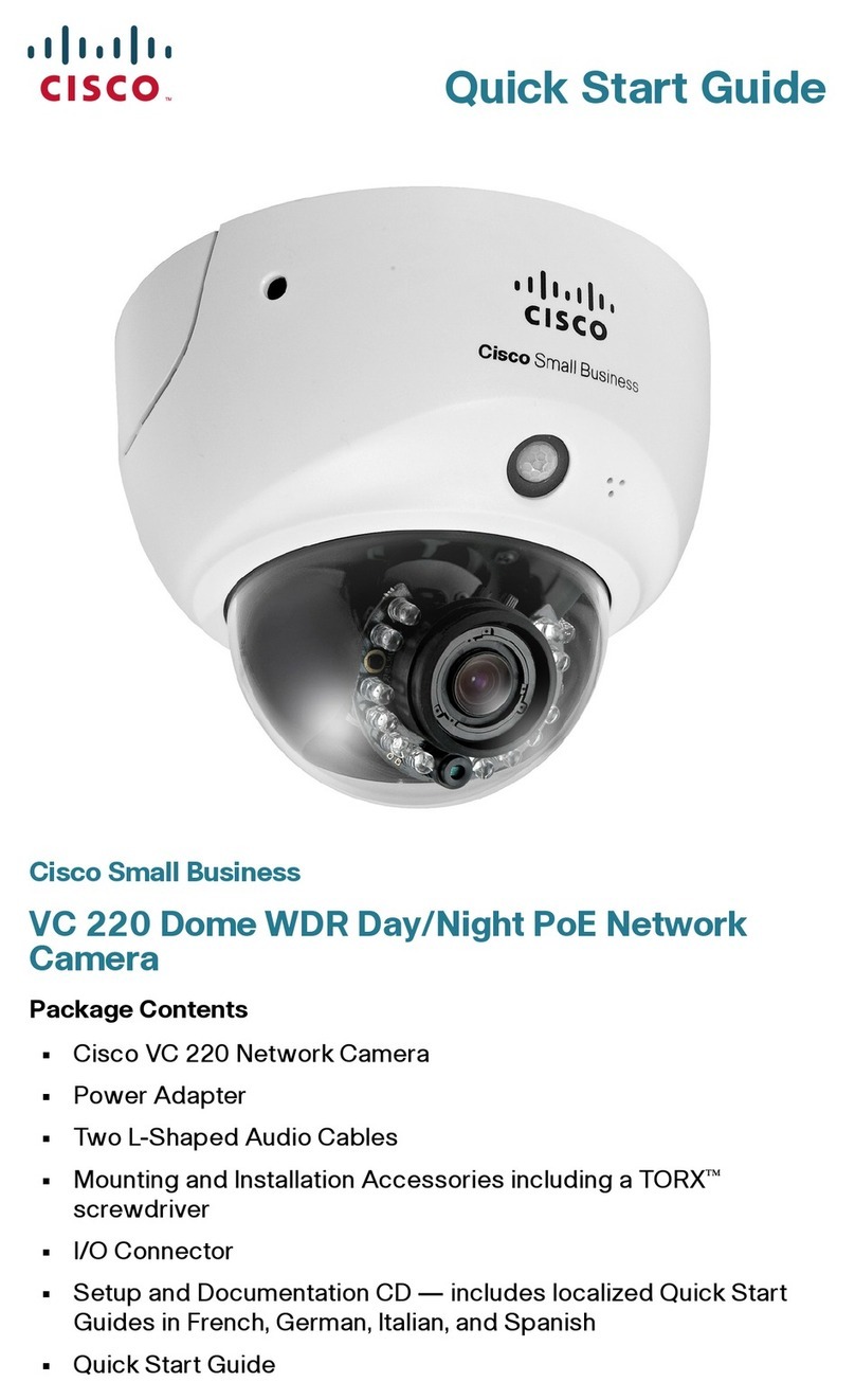 Cisco Small Business VC220 User manual Cisco Small Business VC220 User manual