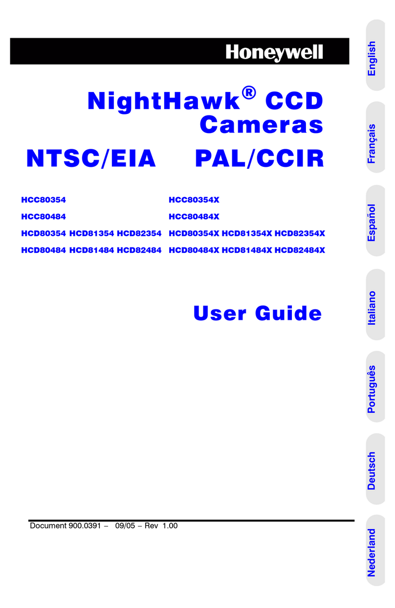Honeywell NightHawk HCD82484 User manual