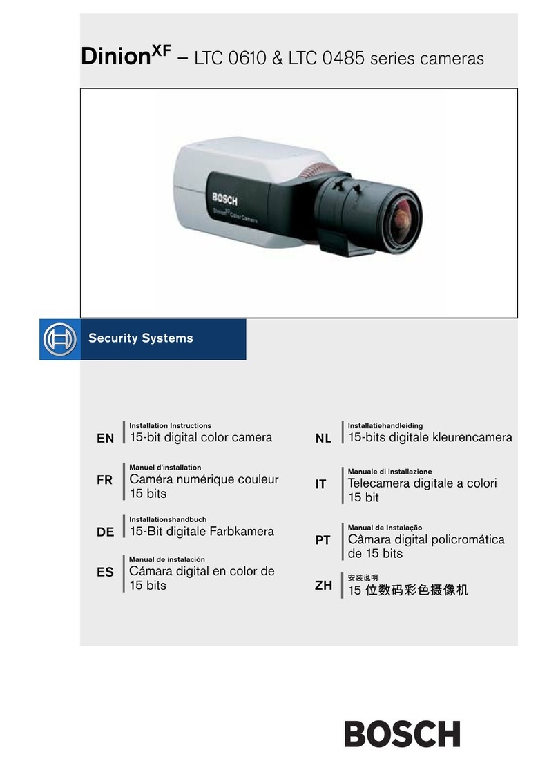 Bosch LTC0485/11 installation instructions