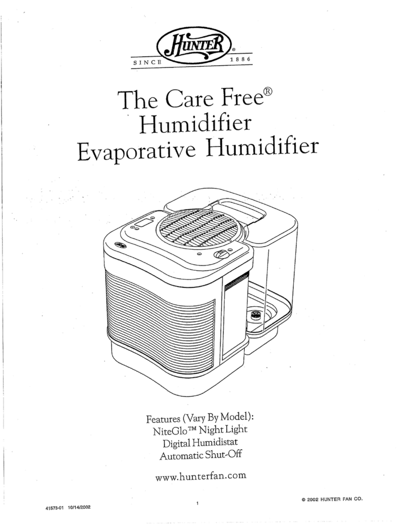 Hunter 32305 manual