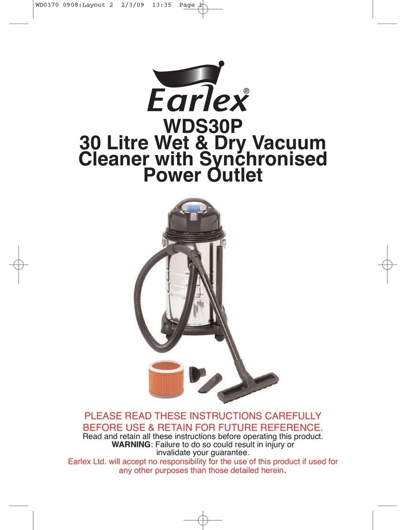 Earlex WDS30P manual