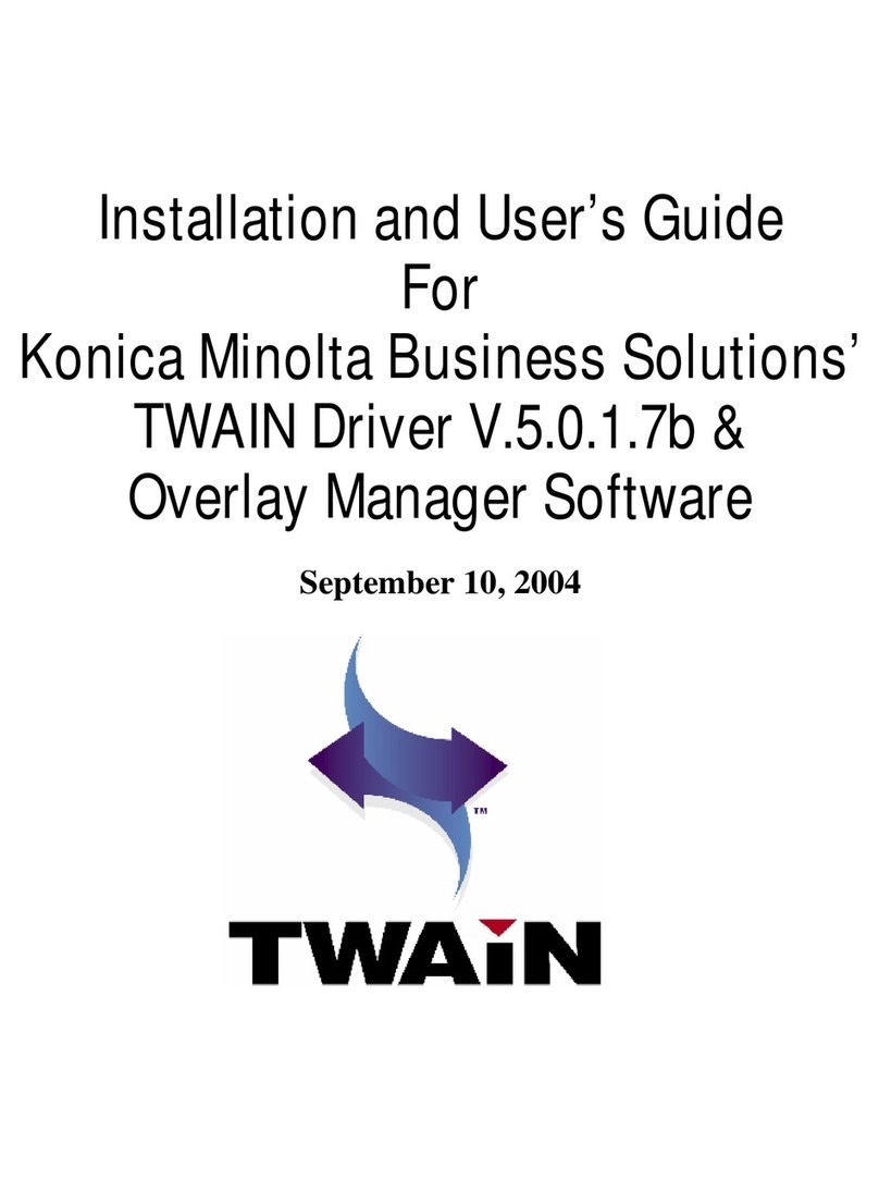 Konica Minolta MS 7000 User manual