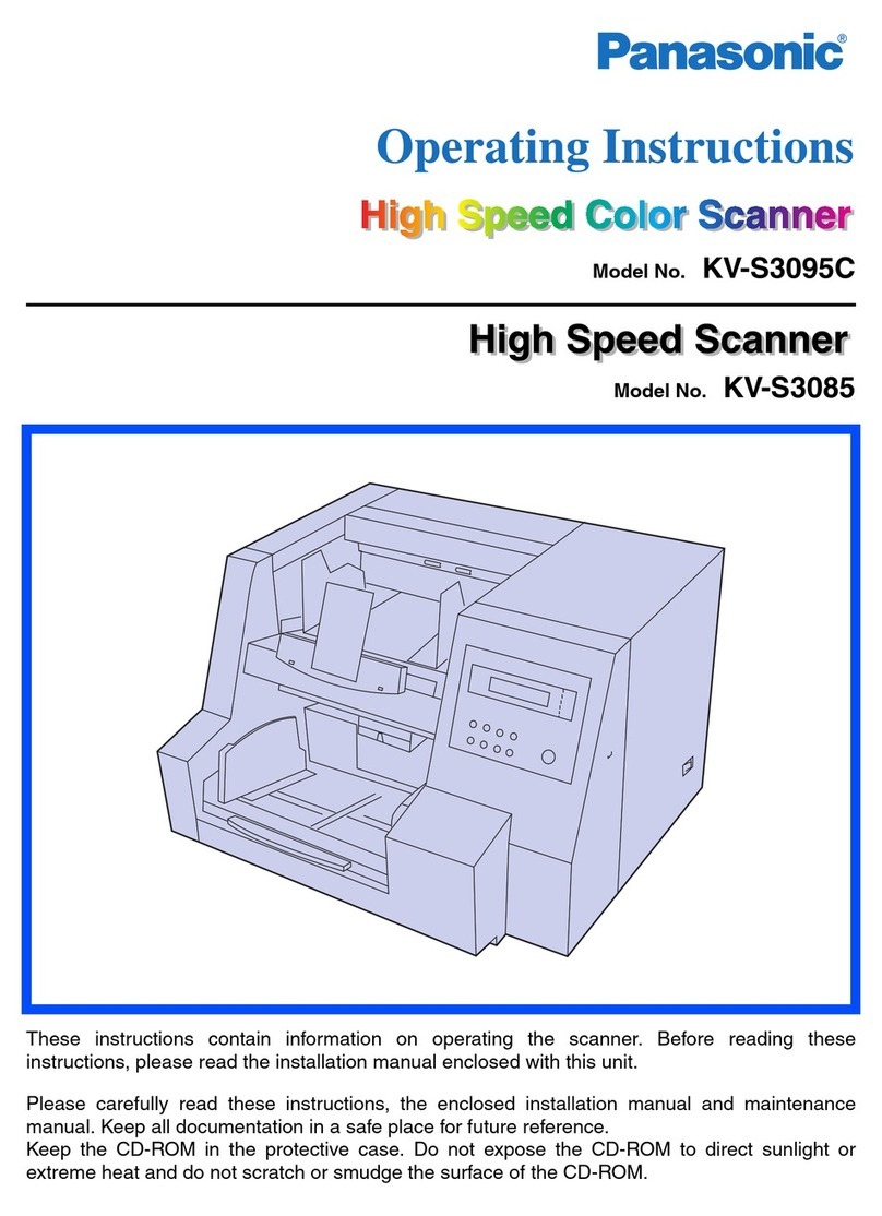 Panasonic KV-SS905C User manual