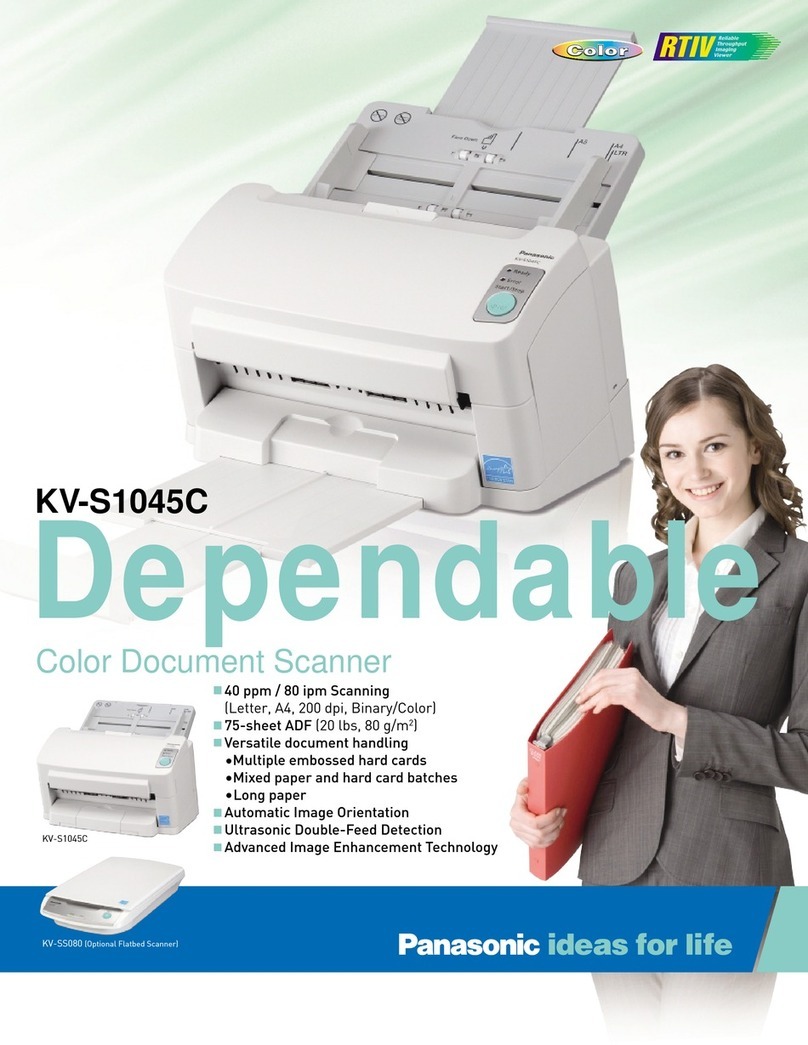 Panasonic KV-S1045C User manual