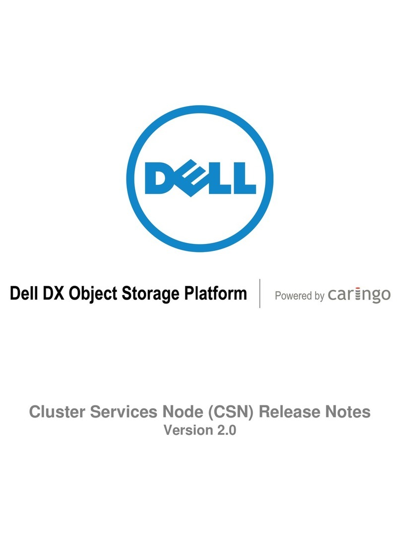 Dell DX6000 release note Dell DX6000 release note