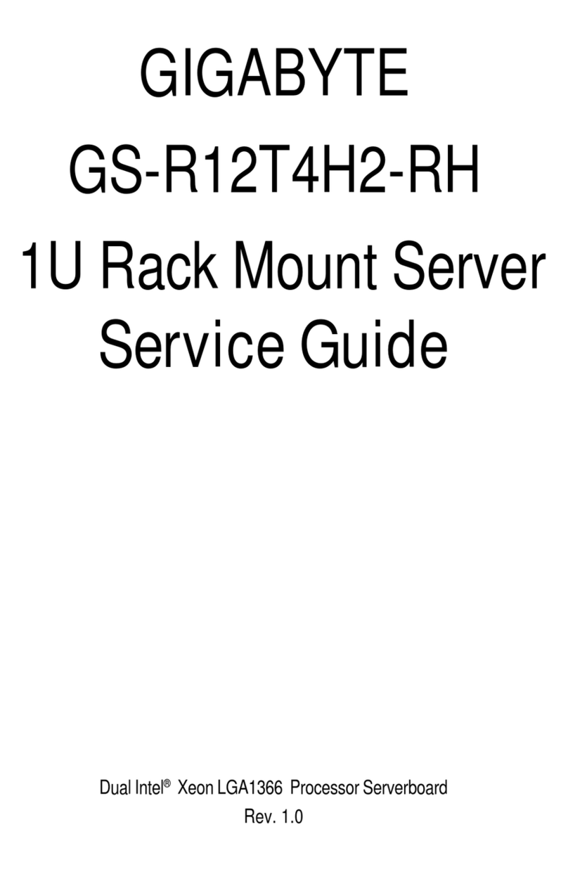 Gigabyte GS-R12T4H2 User manual