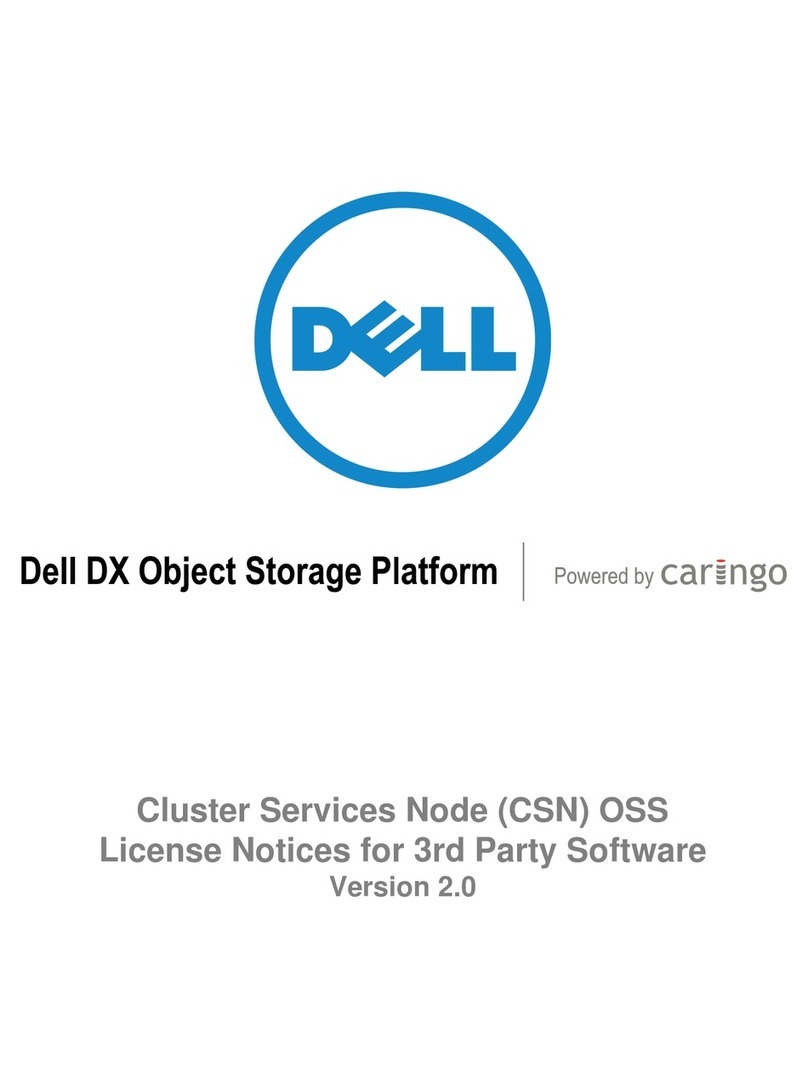 Dell DX6000 Operation and maintenance manual
