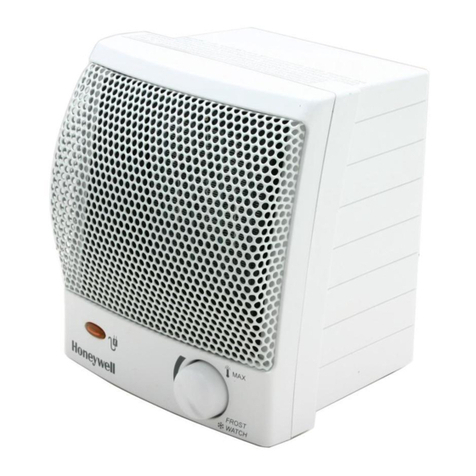 Honeywell HZ 315 - Quick Heat Ceramic Heater User manual