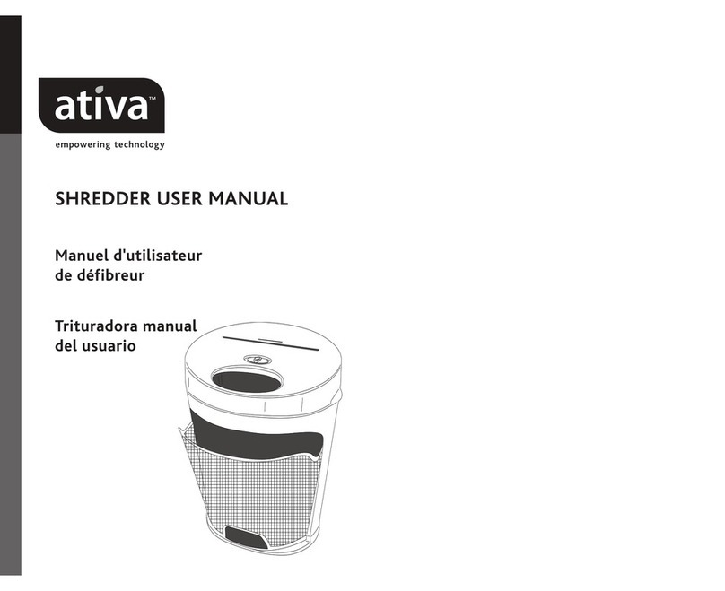 Ativa DQ121MDE User manual