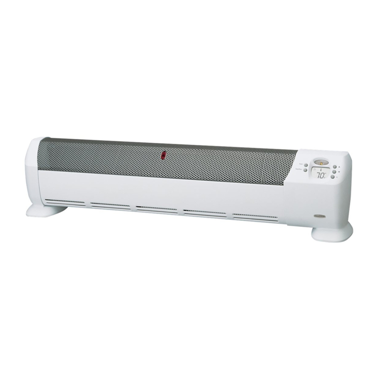 Honeywell HZ519 - Digital Low Profile Silent Comfort... User manual