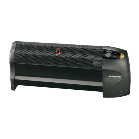 Honeywell HZ-817 - Energy Smart Heater User manual