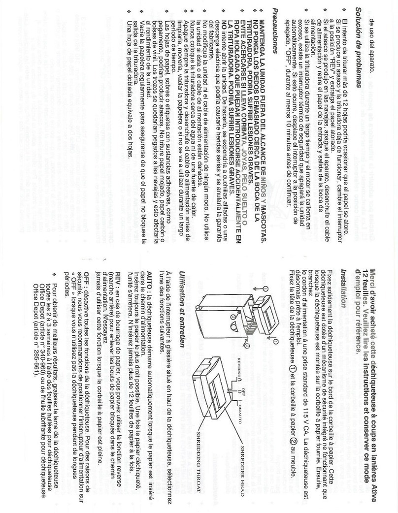 Ativa DX120P Operating instructions Ativa DX120P Operating instructions