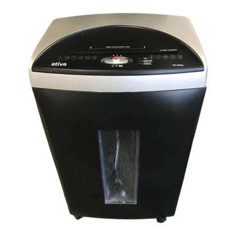 Ativa DX180D User manual