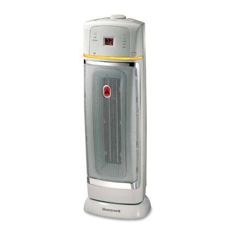 Honeywell HZ-3750GP - Electronic Ceramic Tower Heater User manual
