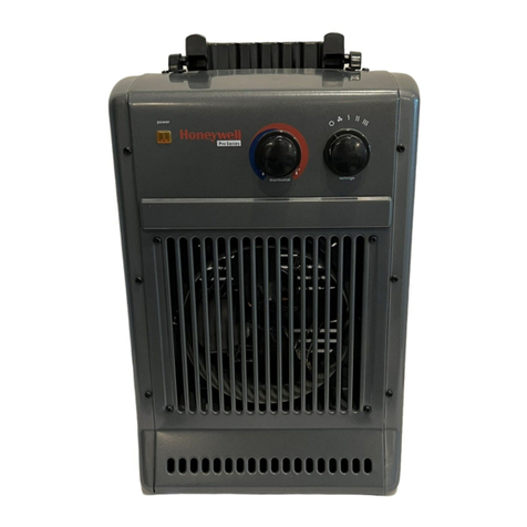 Honeywell HZ-2110 - All Metal Heater User manual