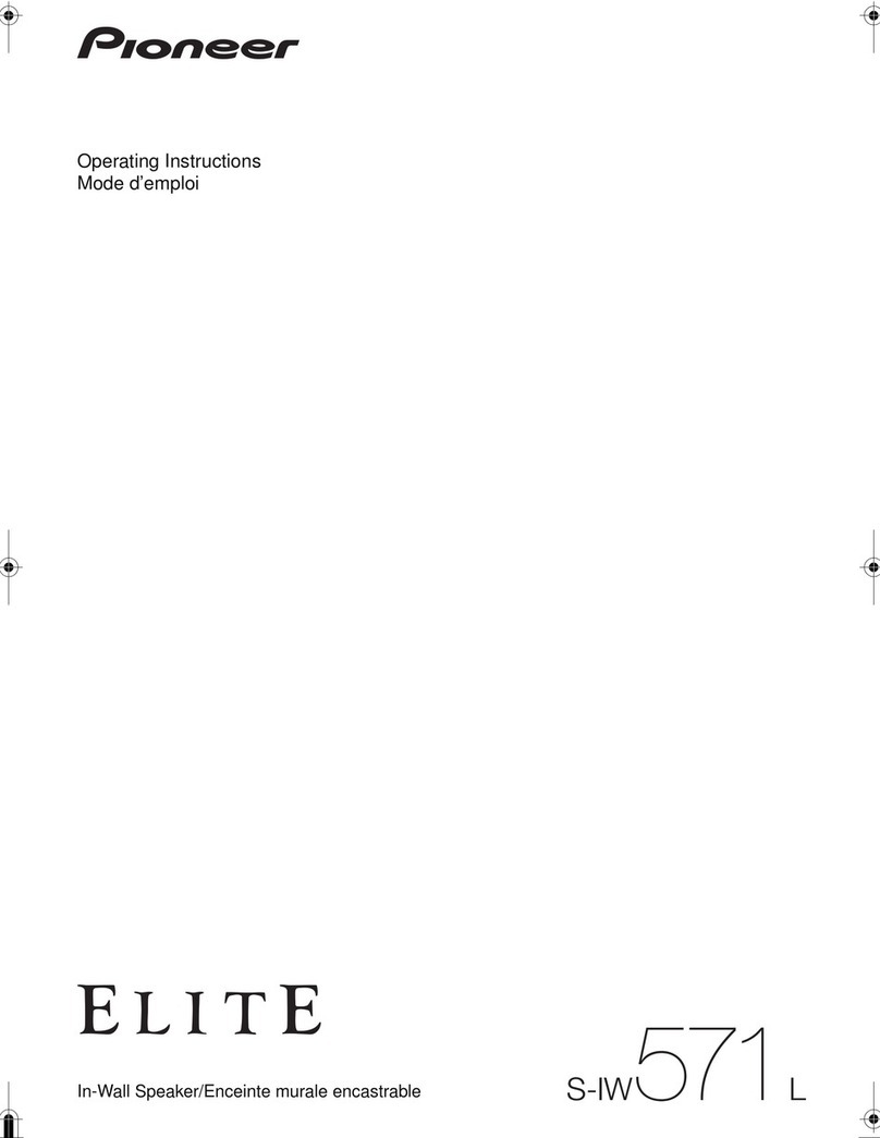 Pioneer Elite S-IW571L User manual