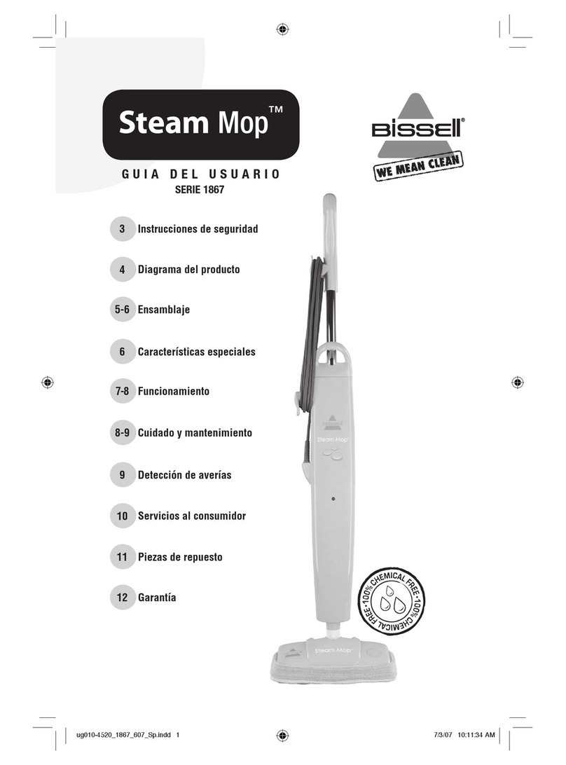 Bissell Steam Mop Max User manual