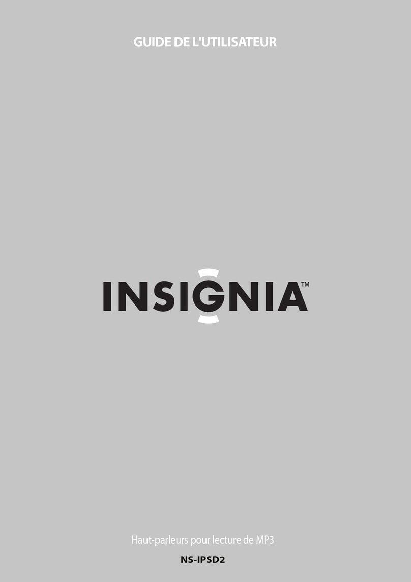 Insignia NS-IPSD2 Quick start guide