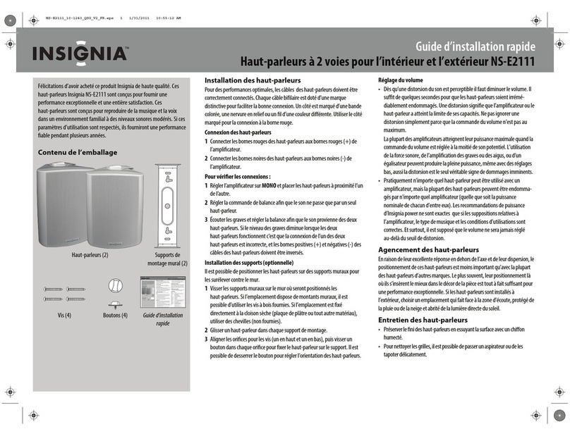 Insignia NS-E2111 User manual