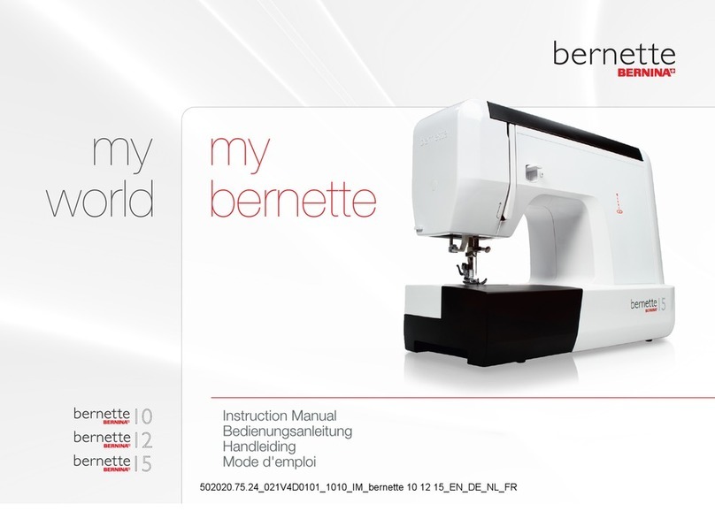 Bernina Bernette 12 User manual