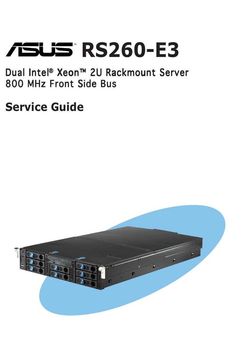 Asus RS260-E3 RS8 Service guide