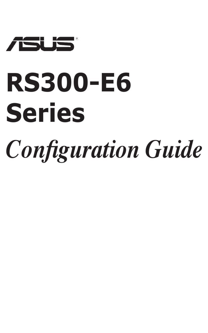 Asus RS300-E6 PS2 User manual