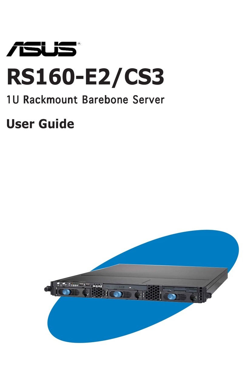 Asus RS160-E2 User manual