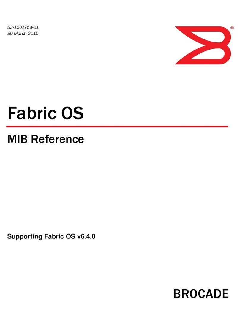 Brocade Communications Systems 8 User manual Brocade Communications Systems 8 User manual
