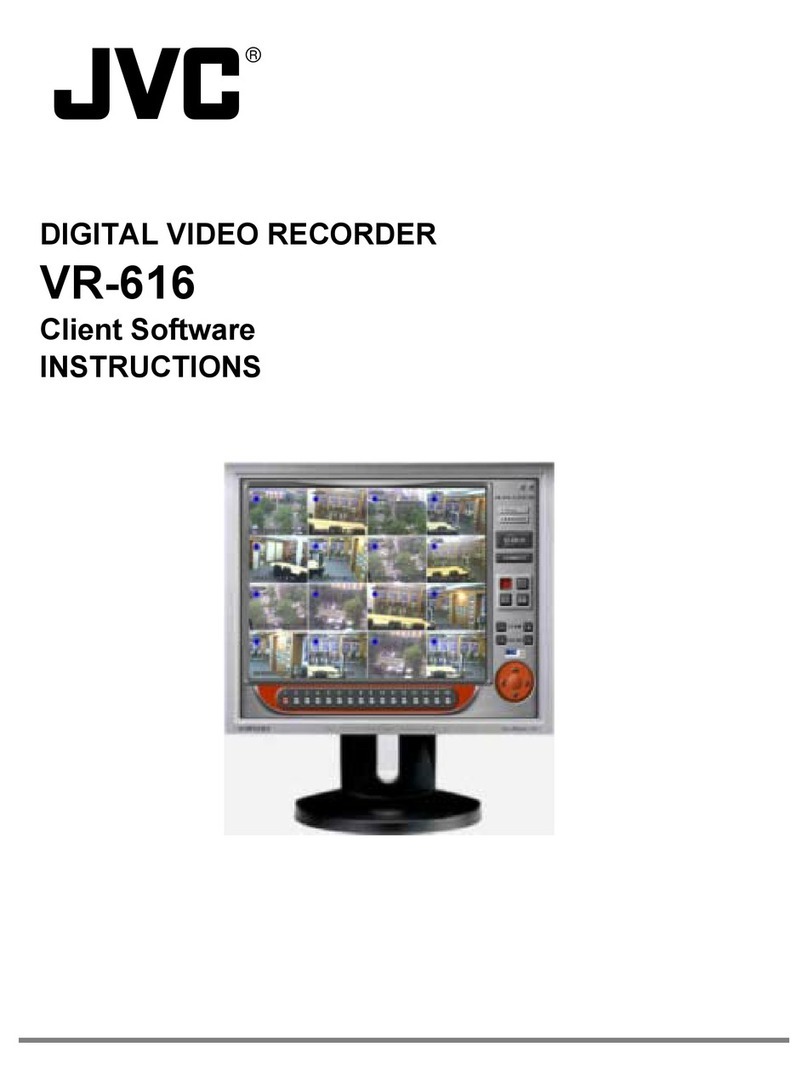 JVC VR-616U - 16 Channel Digital Video Recorder User manual