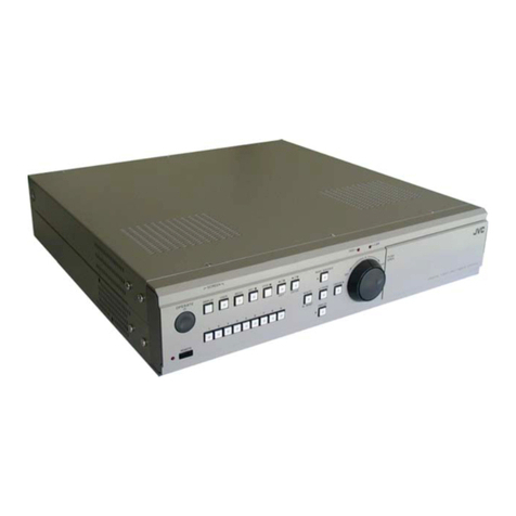 JVC VR-609U - 9 Channel Digital Video Recorder instructions