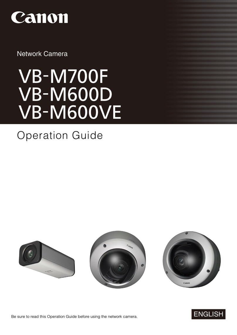 Canon VB-M700F User manual