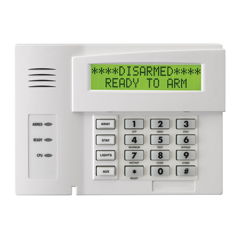 Honeywell Ademco 6164US Assembly instructions