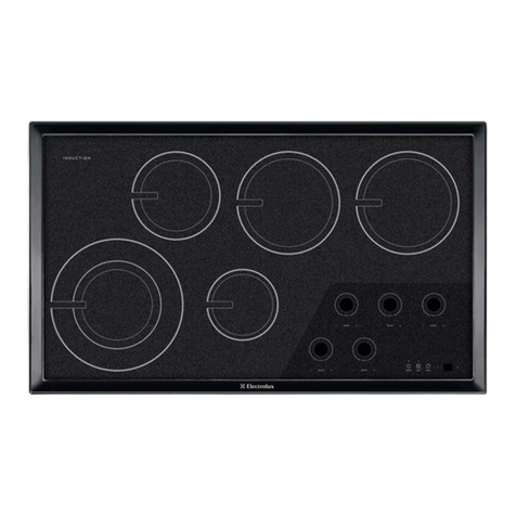Electrolux EW36IC60IB - 36" Induction Cooktop Quick start guide