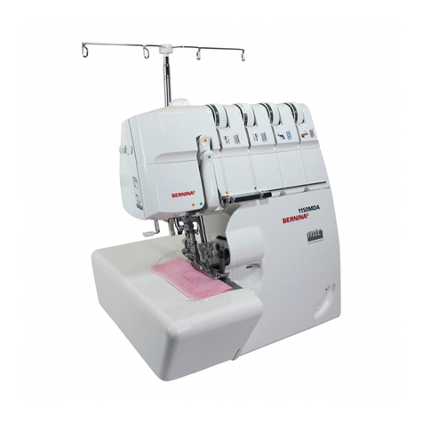 Bernina Serger 1150MDA User manual