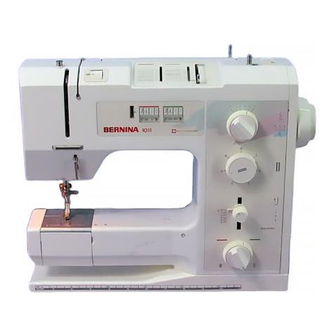 Bernina 1011 instruction manual