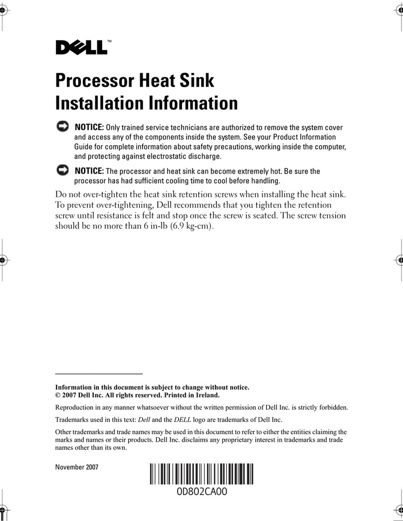 Dell 8 User manual