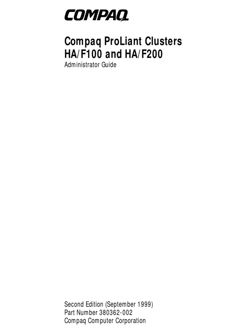 Compaq ProLiant 1600 Service manual