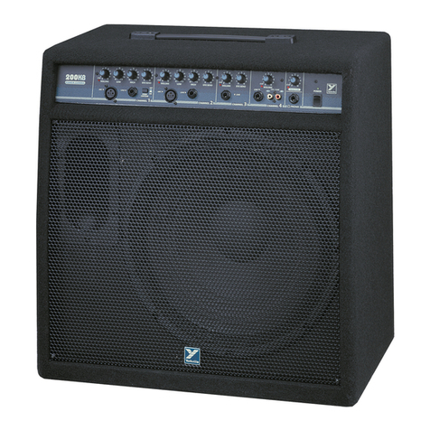 YORKVILLE 200KB Power Combo owner's manual