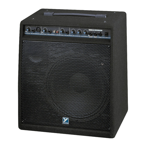 YORKVILLE 100KB Power Combo Service manual