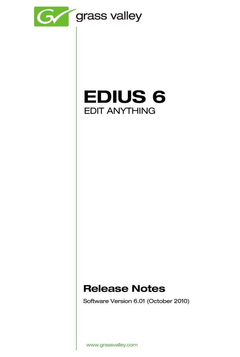 GRASS VALLEY EDIUS 6 release note