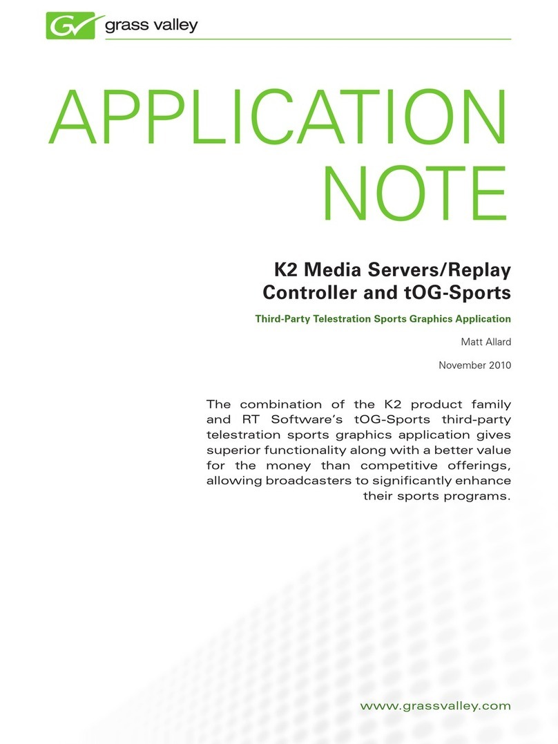 GRASS VALLEY K2 BASECAMP EXPRESS Application note