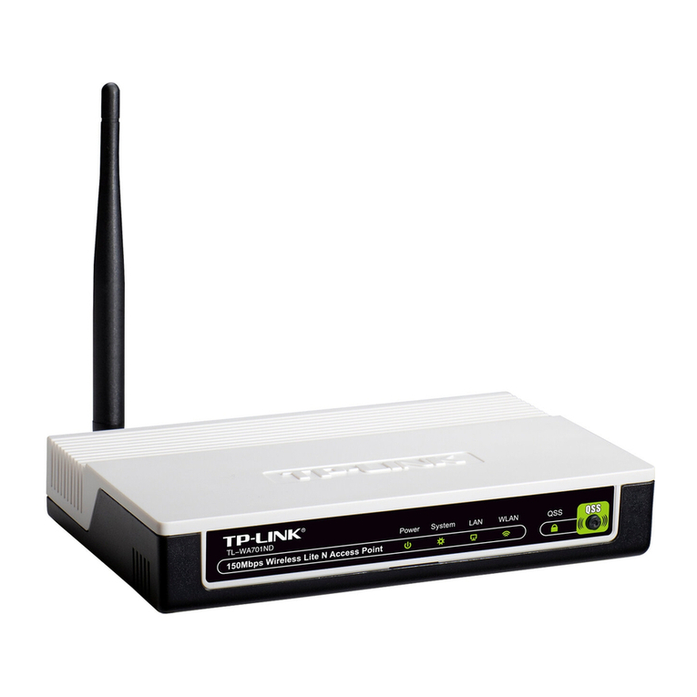 TP-Link TL-WA701ND User manual TP-Link TL-WA701ND User manual