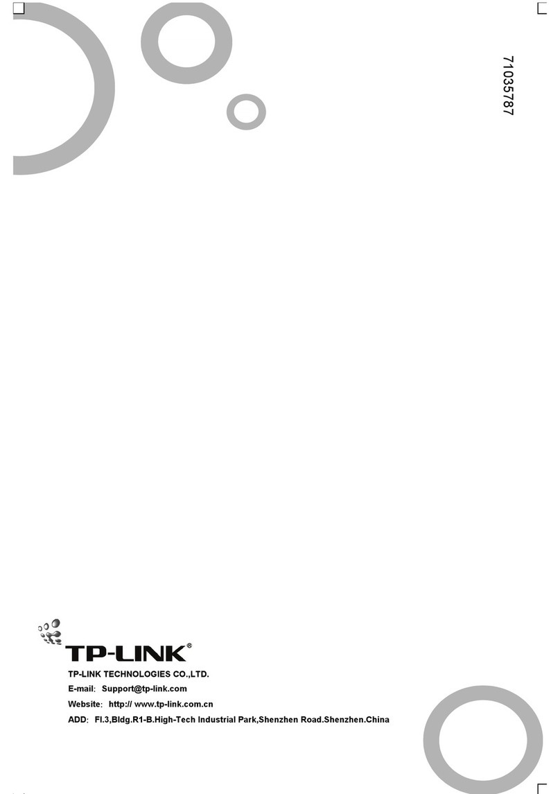 TP-Link TL-SG1008 User manual