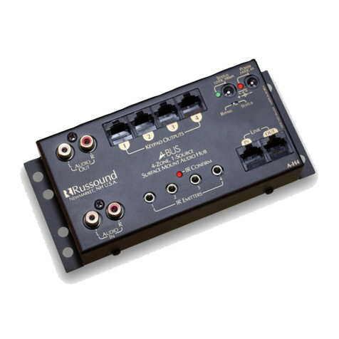 Russound A-BUS A-H4 User manual