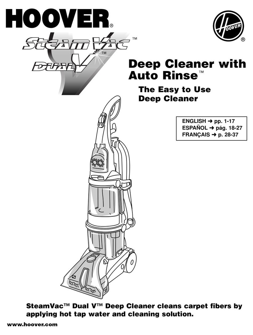Hoover F7441 User manual