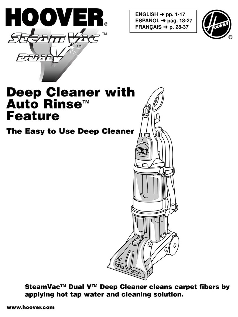 Hoover F7431 manual