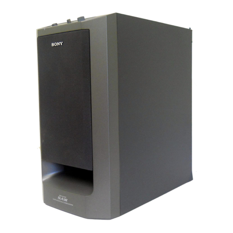 Sony SS-V230 User manual Sony SS-V230 User manual