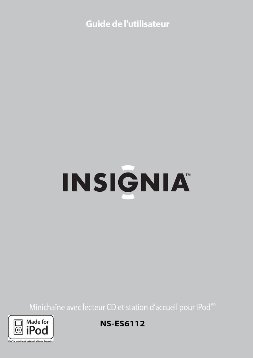 Insignia NS-ES6112 Quick start guide